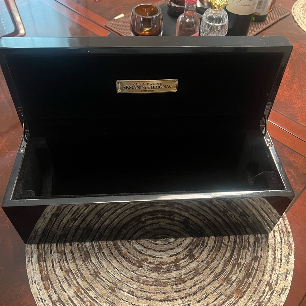 Armand de Brignac Black Champagne Box